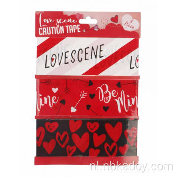 Valentijnsdag decoratietape